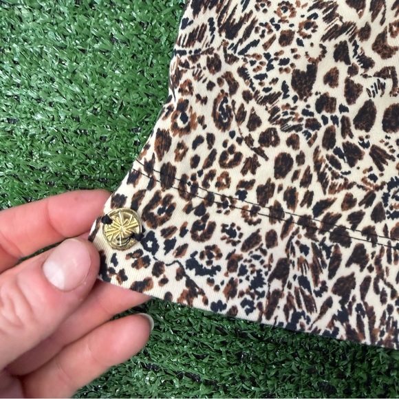 Lilly Pulitzer UPF 50+ Karessa Top Size S in Macadamia Pattern Play - Picture 3 of 7